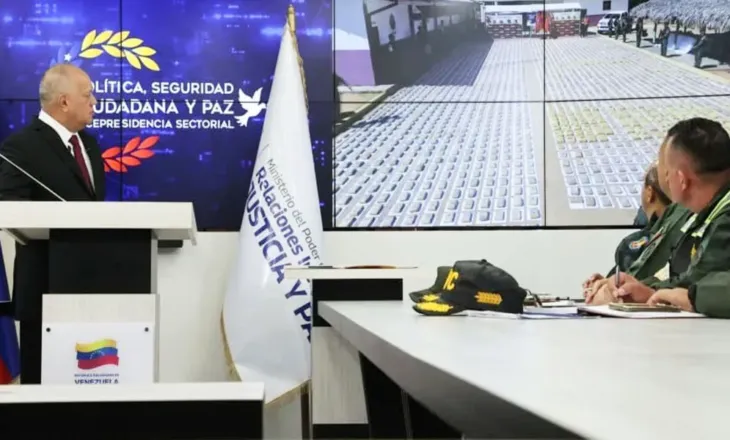 6.8 tonë drogë në Venezuelë/ Ministri i Brendshëm: Mafia shqiptare operon në Ekuador