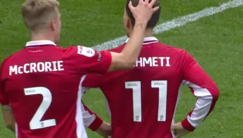 90 minuta, 1 gol dhe më afër Premier League, Anis Mehmeti e nis mbarë 2026 me Bristol City