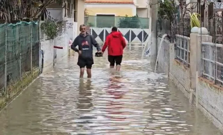 953 banesa dhe 100 ha tokë të përmbytura në Durrës, 160 persona të evakuuar