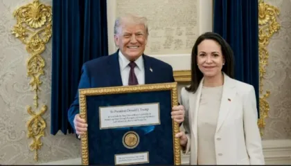 A mund ta ndryshojë ‘çmimi’ Nobel pozicionin e Maria Machados në Uashington?