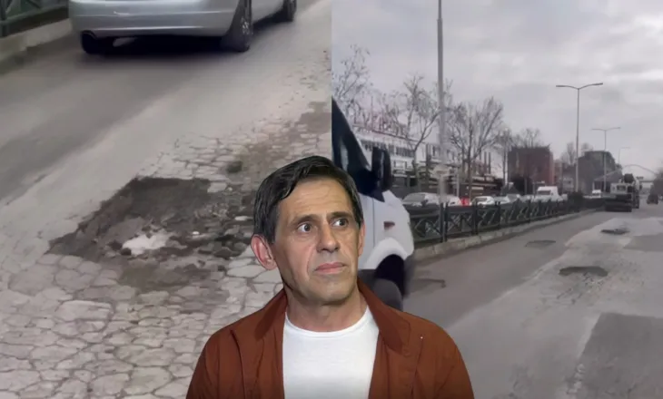 Aksi rrugor Kamëz–Valias në mëshirë të fatit, rrezik për makinat dhe kaos në trafik