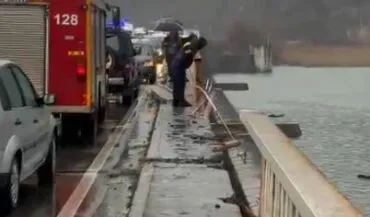 Aksident në aksin Mjedë-Shkodër, makina humbet kontrollin dhe përfundon në lumë (VIDEO)