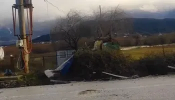 Aksident në autostradën Gjirokastër-Tepelenë