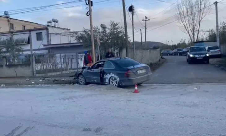 Aksident në hyrje të Lushnjës, plagosen dy drejtuesit e mjeteve