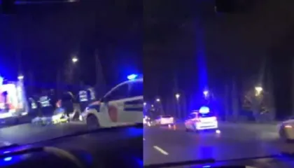 Aksident në Unazën e Madhe pranë Kopshtit Zoologjik