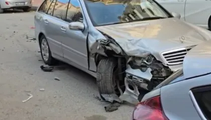 Aksident zinxhir në Vlorë, përplasen pesë automjete/ Nuk raportohet për të lënduar