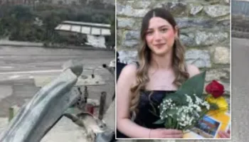 Aksidenti fatal te Ura e Dajlanit/ 18-vjeçarja Vikena Greku përcillet për në banesën e fundit