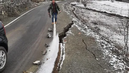 Akulli “mbërthen” Dibrën/ Disa zona pa energji elektrike, bllokohet qarkullimi i automjeteve