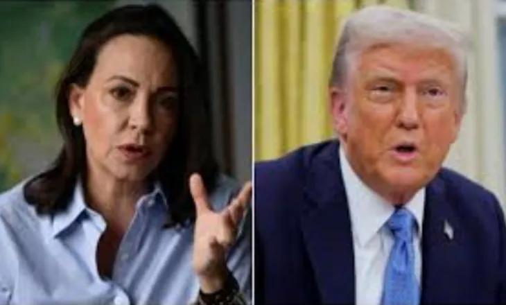 Analiza e BBC/ A e ka lënë Trump në hije lideren opozitës në Venezuelë, Maria Machado? Presidenti e përmendi vetëm një herë gjatë konferencës