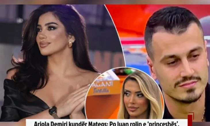Arjola Demiri kundër Mateos: Po luan rolin e “princeshës”, fama të vjen vetëm nga Brikena