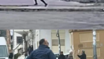 Arratisja nga burgu/ Momenti kur Altin Ndocaj ikën me vrap dhe polici e ndjek me armë në dorë