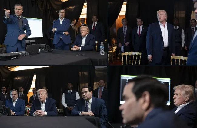 Arrestimi i Maduros, Shtëpia e Bardhë publikon fotot e Donald Trump duke ndjekur aksionin e Delta Force