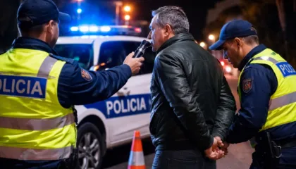 Arrestohet ditën e parë të vitit 2026 për drejtim mjeti në gjendje të dehur