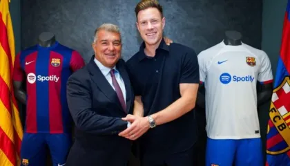 Arrihet akordi/ Zbulohet skuadra e re e Ter Stegen