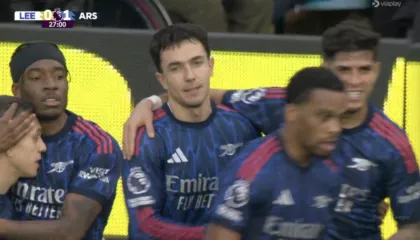 Arsenal mbaron punë që në pjesën e parë ndaj Leeds, vendasit shënojnë në portën e tyre (video)