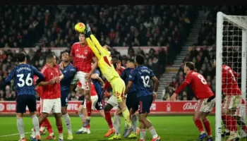 Arsenal nuk shfrytëzon humbjen e City-t, mjaftohet me një pikë ndaj Nottingham