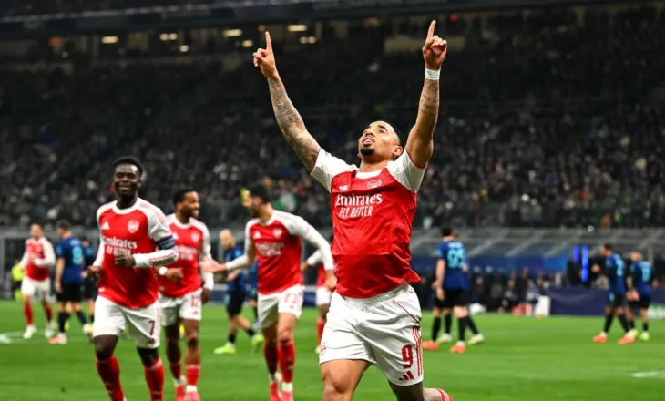 Arsenal “trondit” Inter, Jesus bën heroin, “topçinjtë” perfekt në Champions, Chivu: Ishin shumë të fortë, e merituan