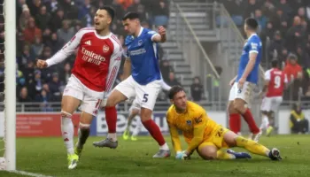 Arsenali luan vetëm nga goditja e këndit! Fitore “e çuditshme” kundër Portsmuthit, a është ky momenti që Man City merr kampionatin?