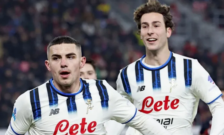 Atalanta fiton me dy gola në Bologna, Gjimshiti ndër më të mirët në fushë