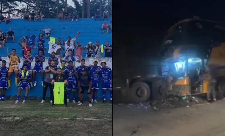 Autobusi i ekipit të futbollit përplaset me kamionin, trajneri në gjendje të rëndë, vdes ndihmësi…