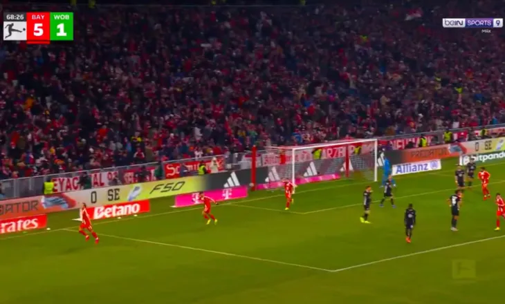 Bajerni krenohet me “çmendurinë” ndaj Volfsburgut, e nis me 8 gola vitin 2026 në Bundesligë