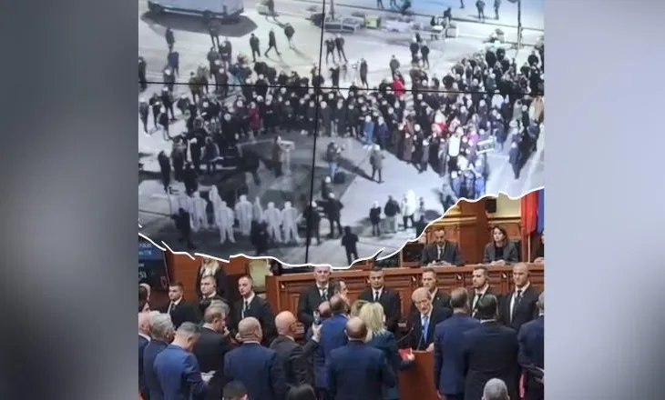 Balla ironizon protestën e tkurrur të Berishës: Këta janë njëlloj sa në sallë edhe në shesh!