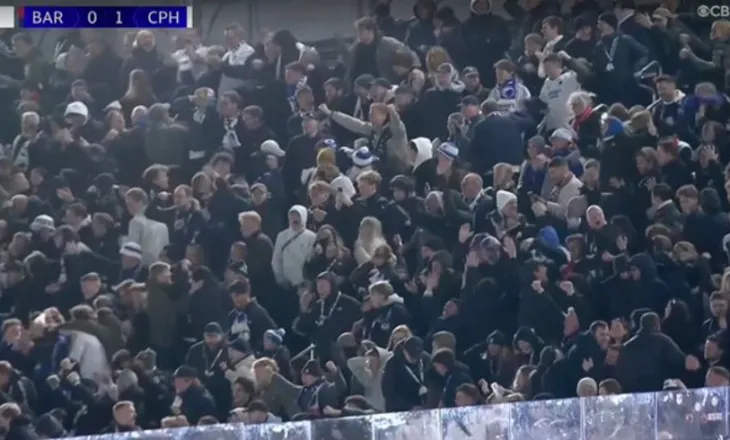 Barcelona befasohet nga Kopenhageni, ekipi danez është duke e dërguar në “play off”