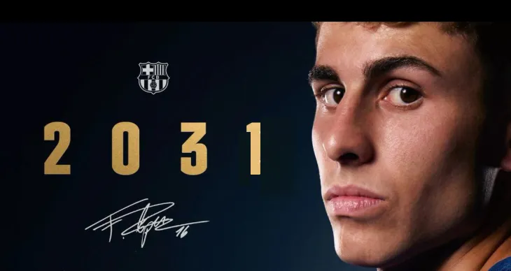 Barcelona e prezanton si “bast strategjik” rinovimin e Fermín López deri më 2031