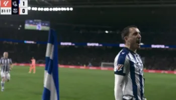 Barcelona gjen dy herë golin, por festa shkon kot. Sociedad e mbyll në avantazh pjesën e parë (video)