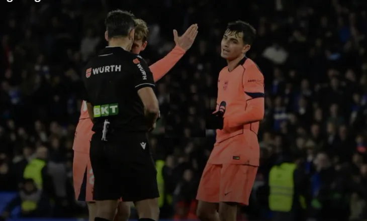 Barcelona ndihet e vjedhur nga arbitri, De Jong shpërthen kundër Gil Manzano