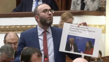 Bardhi pyet Peleshin: Pse lideri juaj global nuk firmosi “Bordin e Paqes” në Davos?