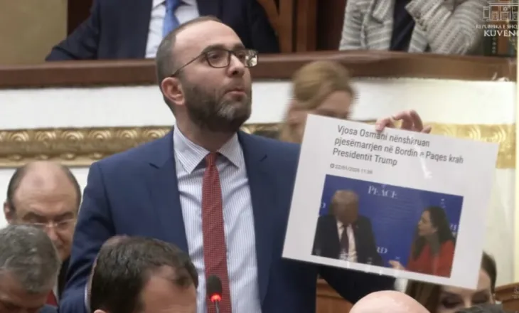 Bardhi pyet Peleshin: Pse lideri juaj global nuk firmosi “Bordin e Paqes” në Davos?