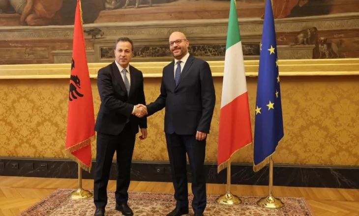 “Bashkëpunime në Komisionet Parlamentare”/ Peleshi takohet me Presidentin e Dhomës së Deputetëve të Parlamentit Italian, zbardhen diskutimet