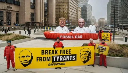 Bashkimi Europian i jep fund importeve të gazit rus