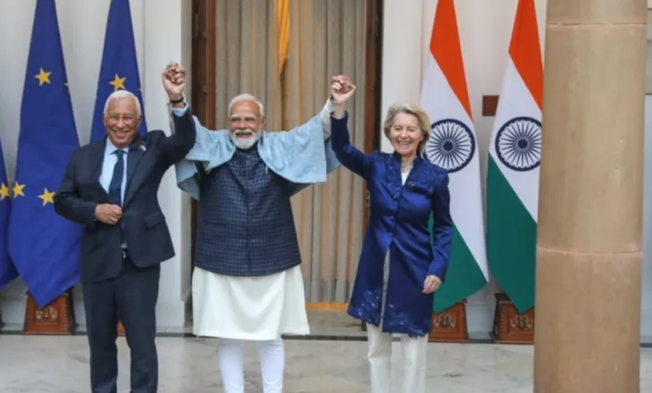 BE-ja dhe India arrijnë marrëveshjet historike për uljen e tarifave/ Një treg prej 2 miliardë qytetarësh që përfaqëson 25% të PBB-së globale