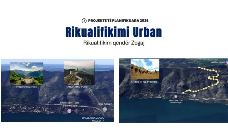Beci: Zogaj transformohet këtë vit, projekti i ri i rikualifikimit hap rrugën për turizmin