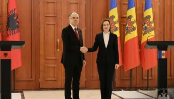 Begaj në Moldavi, takon homologen e tij: Shqipëria dhe Moldavia rikonfirmojnë angazhimin e përbashkët për integrimin evropian