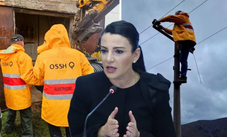 Belinda Balluku raporton mbi situatën e krijuar nga moti i keq: Situata e qetë, vijon puna në terren