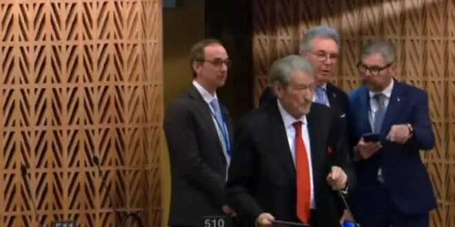 Berisha në Strasburg: Narkoshteti dhe partia-shtet po shkatërrojnë zgjedhjet në Shqipëri!