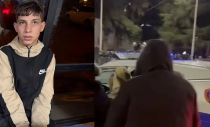 Berisha nxjerr videon e të miturit që u shoqërua në polici pas protestës: Dhunë shtetërore kundër fëmijëve
