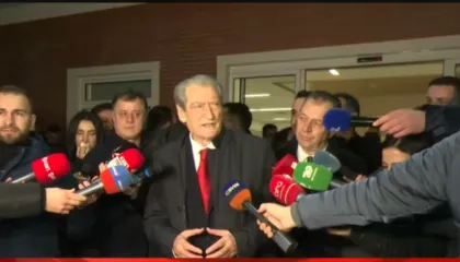 Berisha: Protesta e arriti plotësisht qëllimin! Nuk do ndalemi gjer në rrëzimin e Ramës