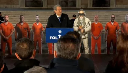 Berisha: Shqiptarët dhe mbarë bota po pret guximin tonë në protestën e 24 janarit… Vendi nuk do ketë kurrë Kushtetutë pa demokratët