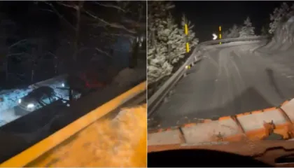 Bllokime rrugore në Shkodër, mbi 200 mjete të ndaluara nga dëbora dhe ngricat