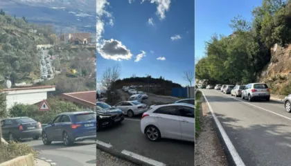 Bllokohet qarkullimi, radhë kilometrike në Dajt për të parë dëborën