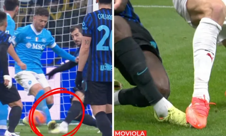 Cesari bën moviolën e Inter-Napoli, tregon a ishte e drejtë penalltia për Mkhitaryan
