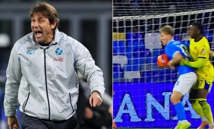 “Çfarë t’i bënte krahut? Ta priste?”, Konte shfryn për golin e anulluar: Nuk e di se ku duhet të ishte krahu i Hojlundit