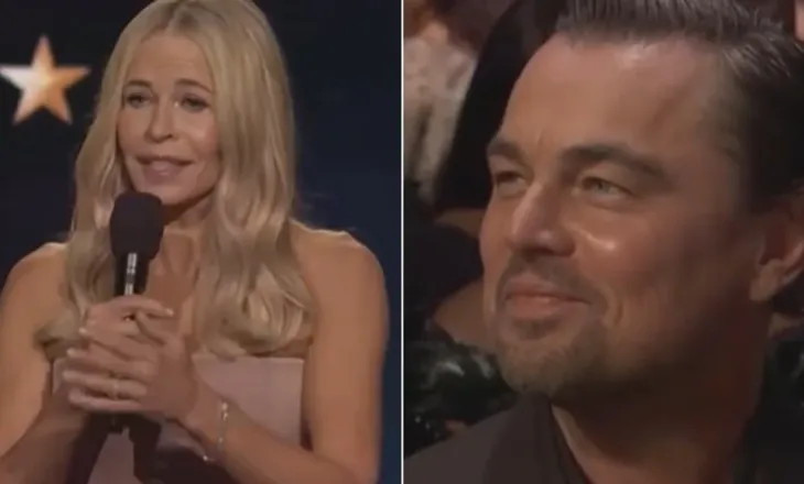 Chelsea Handler tall Leonardo DiCaprion në Critics Choice Awards për pushimet me Jeff Bezos