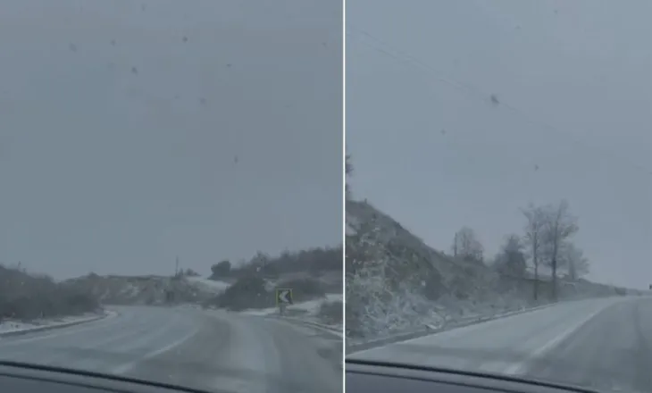 Dëborë në juglindje, temperaturat deri në -7 gradë celcius