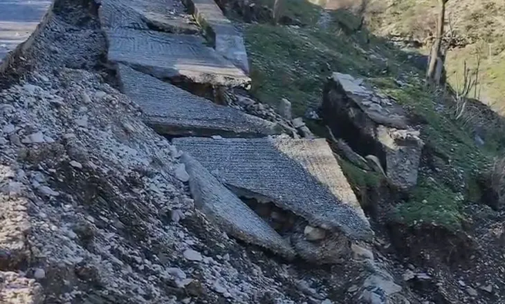 Dëme nga rrëshqitjet në Gjirokastër, toka në disa lagje të qytetit rrëshqet duke sjellë shqetësim për banorët