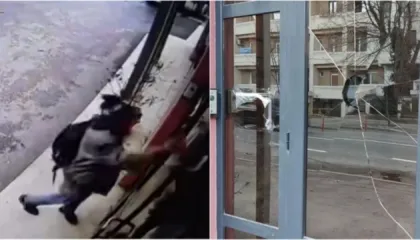 Dëmtoi ndërtesën e ambasadës bullgarë në Shkup, arrestohet autori